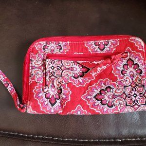 Vera Bradley Frankly Scarlett zip around wallet